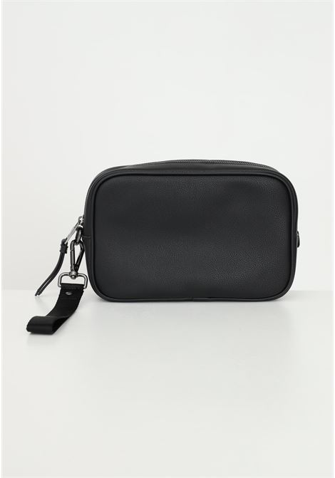 Black men's clutch bag with removable cuff ARMANI EXCHANGE | 958446CC83000020
